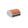 Conector de lâmpada universal, conector de fio macio e rígido, tipo prensa, divisor rápido, terminal rápido