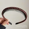 Venta al por mayor de fábrica paquete de cabello diadema para el cabello diadema nueva para mujer para lavarse la cara con dientes antideslizante para cabello corto rebelde pinza para el cabello cueva para el cabello