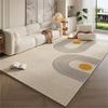 Tapete Simples Moderno para Sala de Estar, Tapete de Chão de Alta Qualidade para Sofá e Mesa de Centro, Tapete Antiderrapante Doméstico para Pé, Cobertor de Cama para Quarto