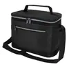 Bolsa de almuerzo aislada de tela Oxford de gran capacidad, bolsa refrigeradora para picnic al aire libre, bolsa de lonchera portátil y cruzada para estudiantes y trabajadores de oficina