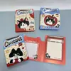 Prancheta Bloco de Notas Cartoon Sanrio Menina Gatinha Kt Desenho a Linha Cachorrinho Página Colorida Prancheta de Mensagens Bloco de Notas
