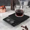 Venda Direta de Fábrica da Nova Balança Eletrônica para Café, Tela Sensível ao Toque de Luxo Portátil Amazon para Preparo Manual de Café, Temporizador 3kg para Confeitaria