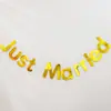 Estilo Ins Peça Única Letras de Aniversário Banner Feliz Aniversário Decoração de Festa de Aniversário Cenário de Primeiro Aniversário Montagem Guirlanda