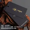 Produção de etiquetas de roupa, etiqueta de marca de roupa, personalização de logotipo, impressão e design de etiqueta de etiqueta estampada a quente em cartão preto de alta qualidade