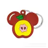 Chaveiro de PVC estilo mexicano mais vendido internacionalmente, pingente de bolsa, acessório para chaves, decoração de chaveiro de desenho animado