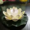 Vela Digital LED Farol de Loto Multicolor Día de Año Nuevo Linterna de Río para Deseos Suministros para el Festival de Primavera para Farol de Buda Decoración de Año Nuevo