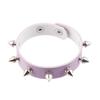 Estilo punk europeu e americano moderno rebite personalidade moda casal couro couro pulseira rock pulseira gótica