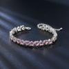 Pulseira Europeia e Americana Transfronteiriça Linda em Forma de Coração Pulseira Elegante de Amor Feminina para Usar em Banquete de Casamento Usar Joias
