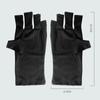Guantes anti-ultravioleta para arte de uñas máquina de fototerapia bloqueo de lámpara UV rocío anti-negro dedo fototerapia guantes blancos 37cm