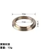 Grifo para Lavabo de Pie de un Solo Agujero Caliente y Frío Asiento de Fijación Inferior para Grifo de Cocina Tuerca Accesorios Soporte Acero Inoxidable Engrosado