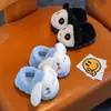 Chinelos de Algodão Infantis para Outono e Inverno, Impermeáveis, para Casa, Antiderrapantes, para Meninos e Meninas, Chinelos de Algodão Infantis Cartoon, Chinelos de Pelo