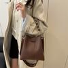 Bolso Cubo para el Trabajo 2025 Nueva Moda Cesta de Verduras Bolso de Mujer Bolso de Hombro Versátil Bolso de Mano Cruzado