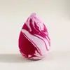 Huevo de Belleza de Color Mixto Forma de Calabaza Gota de Agua Biselado Esponja para Polvo Huevo de Maquillaje Bicolor Uso Dual Seco y Húmedo Camuflaje Huevo de Maquillaje Arte Latte Color