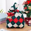 Bolsa de Tricô Portátil Fofa de Natal para Mulheres Portátil Textura de Alta Qualidade Fabricante de Alta Qualidade Atacado Versátil