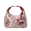 Novo Estilo Chinês Estilo Nacional Bolsa Bordada Feminina 2024 Novo Estilo Ocidental Elegante Ombro Crossbody Bolsa Bolsa Portátil Impressa