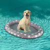 Flotador Inflable para Mascotas con Cubierta de Tela, Esterilla Flotante para Nadar de Animales, Flotador Inflable para Perros Mascotas, Disponible del Fabricante