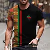 Camisetas Personalizadas da Moda para Jovens Masculinas Gola Redonda Manga Curta Comércio Transfronteiriço Camiseta Estampada 3D Fornecedor Fabricante Lote
