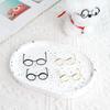 Mini marco de gafas con barra giratoria para muñeca cachorro, material de bricolaje especial para muñecas, accesorios de decoración, gatito conejito