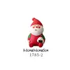 Decoraciones Navideñas Zakka Japonesas Papá Noel Escena DIY Árbol de Navidad Manualidades Decoraciones Adornos de Resina