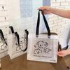 Tienda de Ropa Embalaje de Ropa Bolsa Tejida Bolso de Mano para Mujer Bolsa de Regalo Bolsa de Regalo Cinturón de Embalaje Compras Gran Capacidad Venta al por Mayor