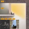 Pode ser massa para calha de luz inclinada teto rebaixado fita de luz de teto embutida fina como asas de cigarra calha de luz refletora luz ambiente inclinada