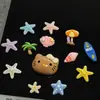 Estilo Resort Serie Kt Océano Accesorios de Resina DIY Funda para Teléfono Amuletos para Zapatos Flores para Zapatos Pinzas para el Cabello Accesorios para el Cabello Materiales