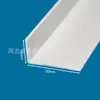 Fita de Borda de PVC Cantoneira em L Protetor de Canto de Ângulo Reto Tira de Vedação de Borda em Formato de 7 Raspador de Massa Tira Protetora de Canto para Acabamento de Bordas