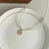 Collar de Perlas de Plástico Retro Europeo y Americano para Mujer Lujo Ligero Tendencia de Moda Exquisito Moda Simple Versátil Bonito Collar para Mujer