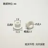 Máquina de fiar olho de porcelana olho magnético cabeça magnética anel cerâmico guia-fio bobina polimento de alumina 95 porcelana 99 porcelana olho de porcelana guia-fio anel cerâmico