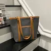 Bolsa feminina de grande capacidade transfronteiriça, nova coleção outono 2026, versátil, moda, ombro único, tendência, para o trabalho, retrô, casual, bolsa tote