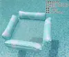 Bote Inflável Flutuante de Quatro Tubos, Cama Flutuante Inflável de Verão para Água Atacado, Cadeira Flutuante de Rede de Quatro Tubos, Cadeira de Lounge Inflável para Piscina Atacado