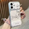 Funda de teléfono con lazo de diamantes brillantes, compatible con iPhone 16 Pro Max y Apple 17, electrochapada para una transformación rápida y fácil