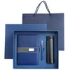 Caja de Regalo para Cuaderno de Negocios Transfronterizo Set de Cuaderno y Termo al por Mayor Souvenirs para Eventos Escolares Corporativos