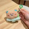 Nuevo monedero de peluche para niños, monedero con cremallera y diseño de muñeco de dibujos animados, mini bolso portátil para auriculares.