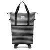 Bolsa de viaje de gran capacidad con rueda universal para estudiantes de vacaciones, mujeres embarazadas esperando el parto, bolsa de almacenamiento, separación húmedo y seco, bolsa de gimnasio expandible