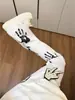 Jeans Acampanados Estilo Americano para Hombre Verano 2025 Pantalones con Estampado de Palmeras Marca de Moda Streetwear Atractivo Pantalones de Calle