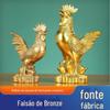 Enfeites de galo de cobre Fu Chicken Zodiac Chicken Copper Chicken Atacado Copper Fu Chicken Home Crafts Gift Ornaments
