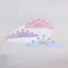 Sombrero de Cumpleaños Plegable, Tamaño Ajustable, Adecuado para Adultos y Niños, Sombrero de Corona Colorido, Sombrero de Papel para Fiesta, Accesorio para la Cabeza