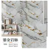Pegatinas de pared autoadhesivas de imitación de azulejo para cocina, a prueba de aceite y manchas, papel tapiz de imitación mármol, pegatinas impermeables de cobertura para renovación de baño