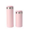 Nueva Elegante Taza de Bolsillo de Acero Inoxidable 304 para Hombres y Mujeres, Taza de Té de Flores, Taza Recta, Taza de Bolsillo Portátil al por Mayor