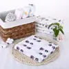 Muselina algodón gasa manta envolvente para envolver bebé toalla de swaddling manta de verano manta fina gasa toalla de baño envolvente sin agente fluorescente
