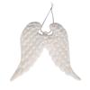 Decoraciones para Árbol de Navidad de Venta Caliente Transfronteriza: Reno, Alas de Ángel, Jaula de Pájaros Creativa, Estrella Hueca de Cinco Puntas, Navidad Blanca