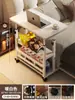 Mesa de noche Móvil Elevable Escritorio para Computadora Escritorio de Oficina Simple Escritorio para Estudiante Habitación Hogar Cama Mesa de Estudio