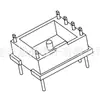 Base de Anillo Magnético 12.5X10 Base de Inductor Base BASE-118