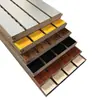 Paneles de Madera Acanalados Absorbentes de Sonido para Salas de Conferencias, Estadios, Oficinas y Estudios de Grabación; Paneles de Madera Ranurados Insonorizados para Espacios Silenciosos