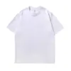 Camiseta de Manga Corta Gruesa Estilo Japonés de Algodón Puro 260g para Hombres y Mujeres, Corte Holgado, Color Sólido de Verano, Manga Media, Camiseta Básica Casual Simple