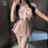 Xianyi Lencería Sexy Apasionada Sin Quitarse Atuendo de Estudiante Uniforme Sexy de Juego de Rol Conjunto de Tentación Sexy 536 Deseo Puro