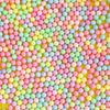 Color Macarón Frijol de Azúcar Comida Juego 6mm Cuentas No Porosas Crema Gel Resina Accesorios DIY Carcasa de Teléfono Juego Casa Juguete