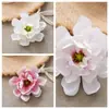 Cabezas de Flores de Magnolia Artificiales Grandes, Plantas Verdes al por Mayor, Manualidades para Decoración de Bodas, Flores Falsas Transfronterizas Estilo Ins