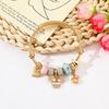Pulseira pingente de amor Mickey Minnie de animação de desenho animado europeu e americano transfronteiriço, joias de liga fresca pequena Panjia por atacado